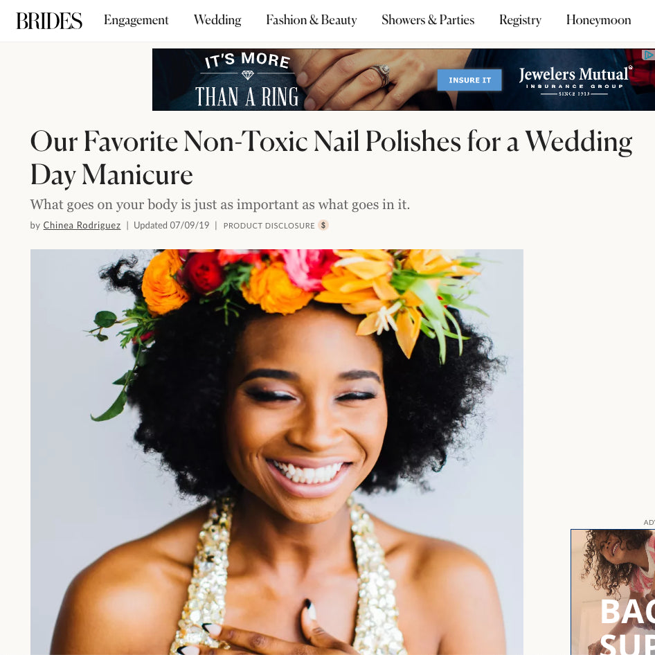 Our Favorite Non-Toxic Nail Polishes for a Wedding Day Manicure