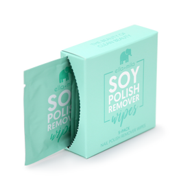 Soy Nail Polish Remover Wipes - Unscented