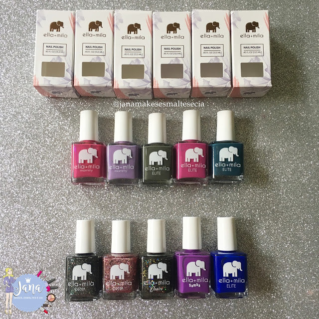 RECEIVED AND ENAMELED: ENAMEL LAVENDER FIELDS - ELLA + MILA