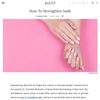 How To Strengthen Nails