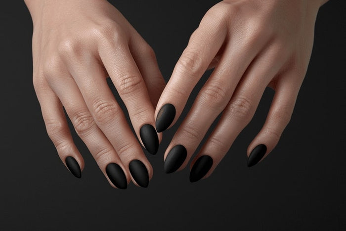 black nails