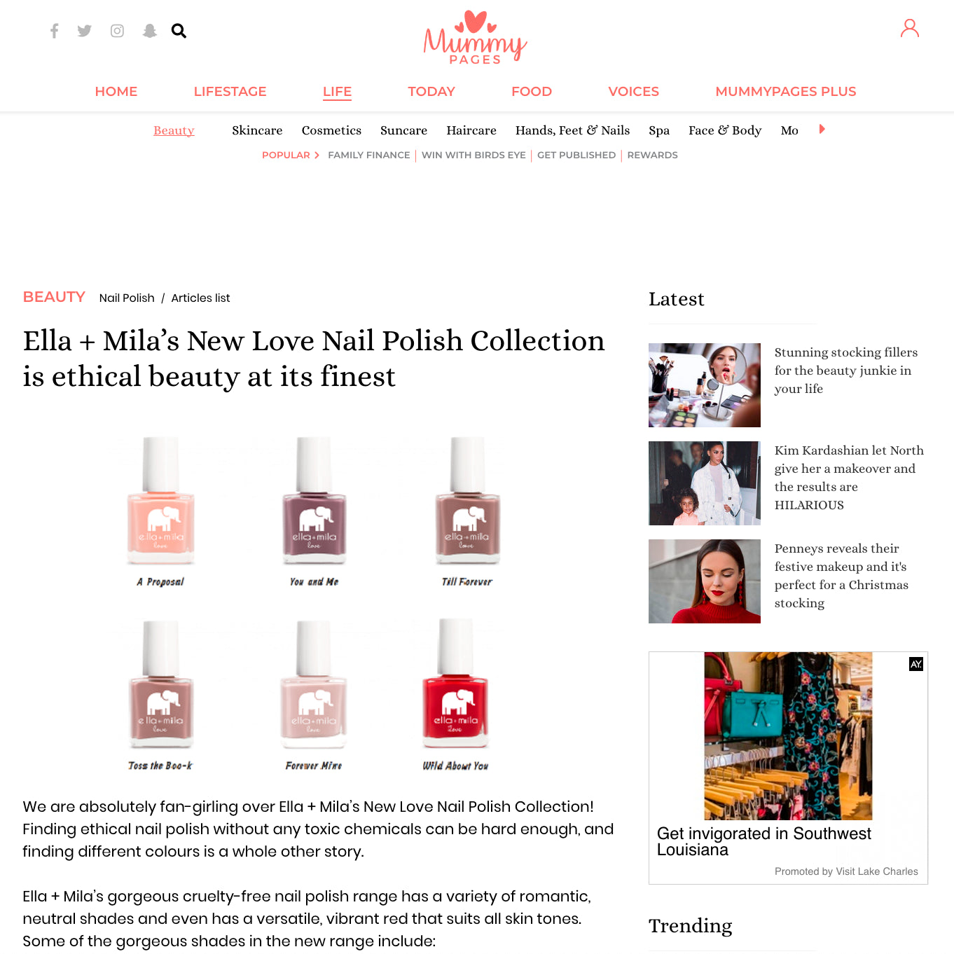Ella+Mila’s New Love Nail Polish Collection is ethical beauty at its finest