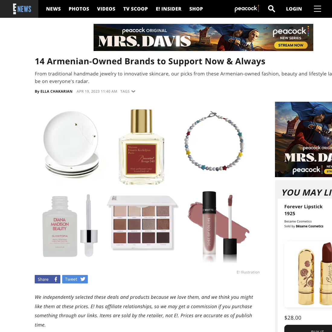 14 Armenian-Owned Brands to Support Now & Always