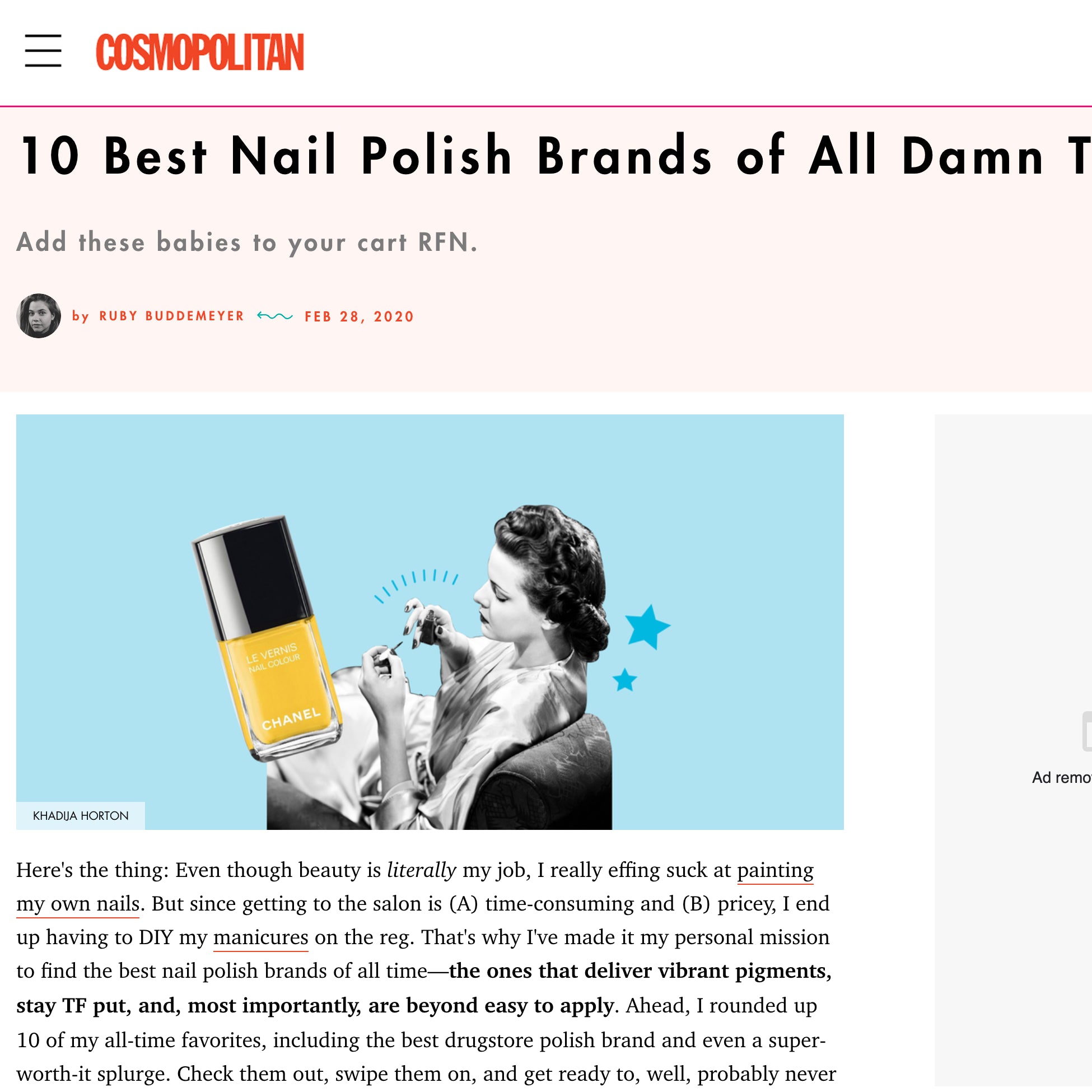 10 Best Nail Polish Brands of All Damn Time