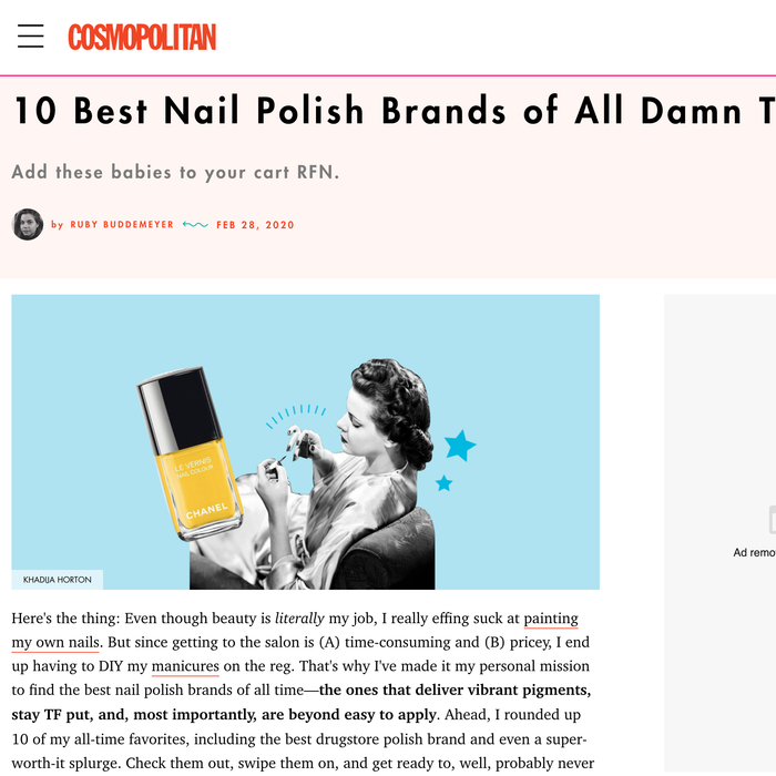10 Best Nail Polish Brands of All Damn Time