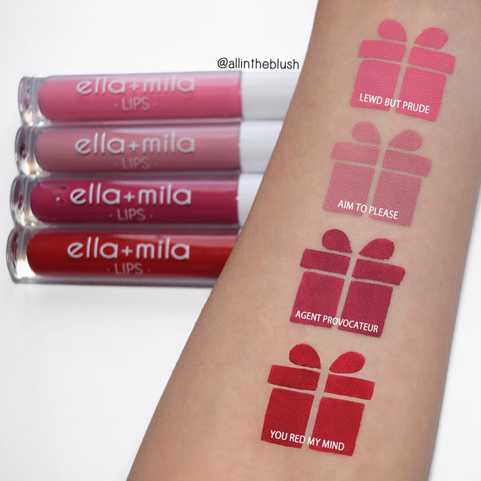 REVIEW: ELLA + MILA VELVET MATTE LIQUID LIPSTICK