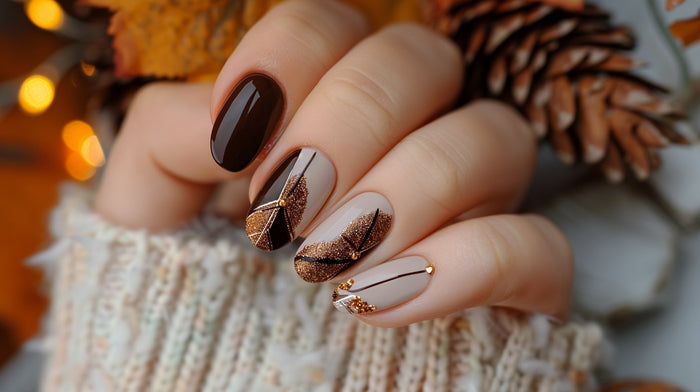 Thanksgiving nail design ideas