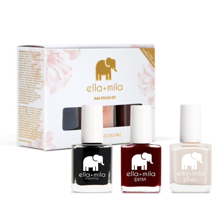 Ghosted 3-pack nail polish set with its gift box