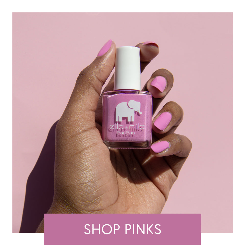 Shop all pink nail polishes from ella+mila