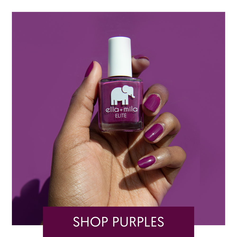 Shop all purple nail polishes from ella+mila