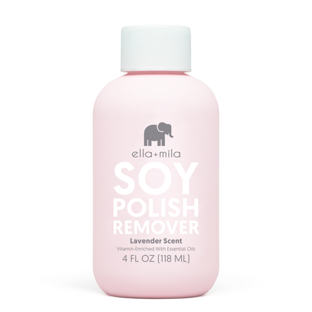 Soy Nail Polish Remover - Lavender - 4 oz