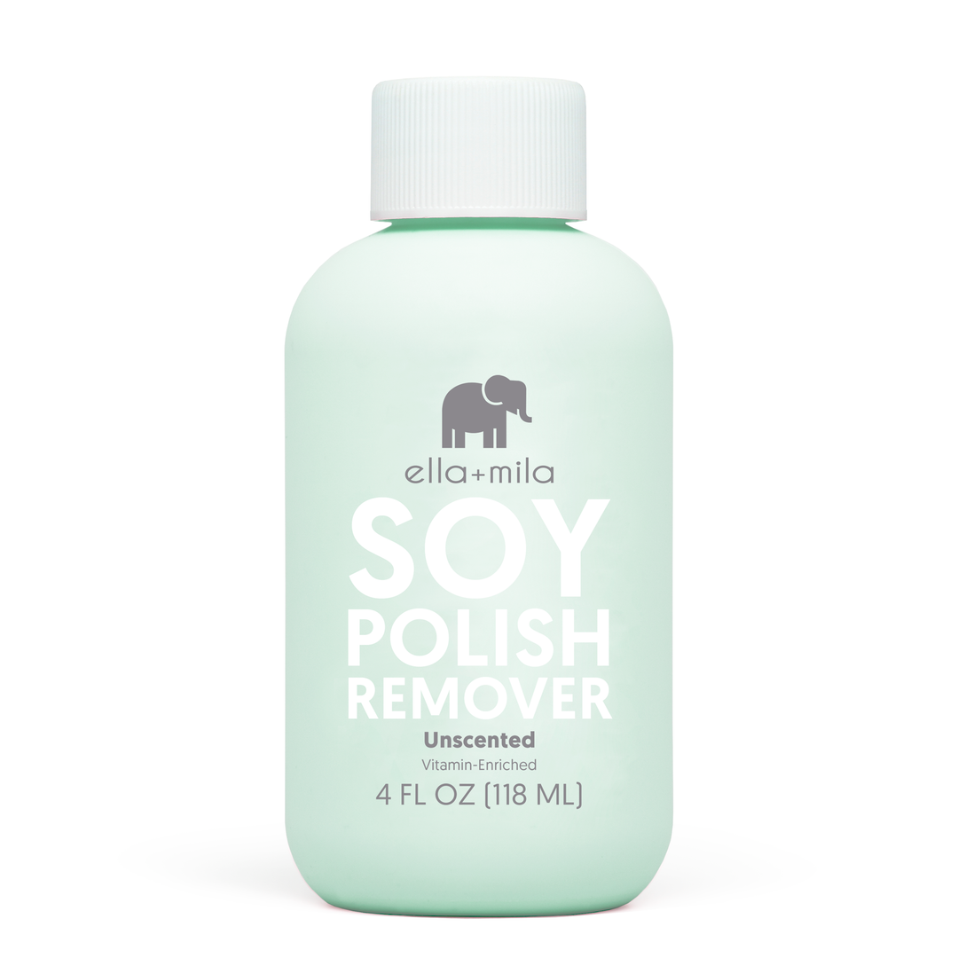 Soy Nail Polish Remover - Unscented - 4 oz