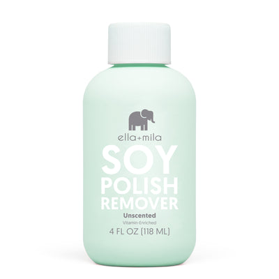 Soy Nail Polish Remover - Unscented - 4 oz