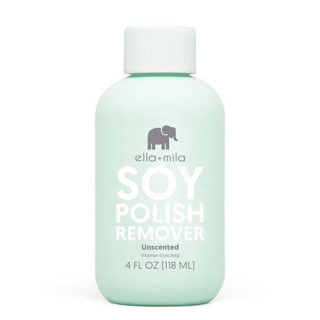 Soy Nail Polish Remover - Unscented - 4 oz