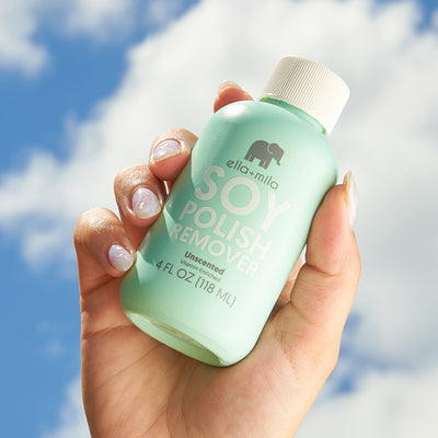Soy Nail Polish Remover - Unscented - 4 oz