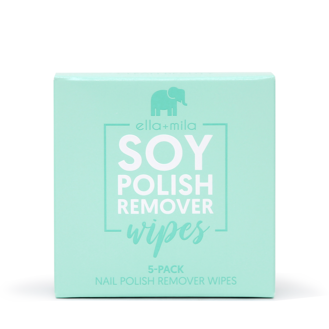 Soy Nail Polish Remover Wipes - Unscented