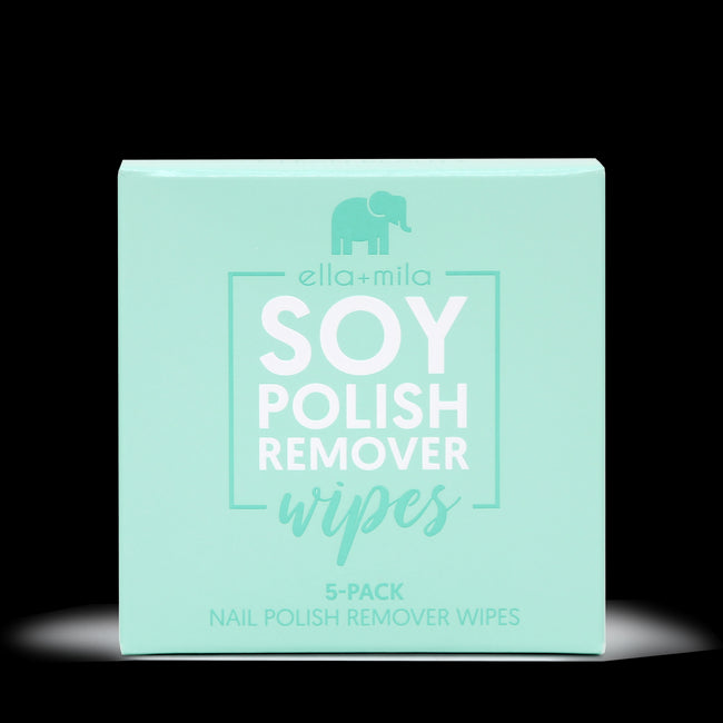 Soy Nail Polish Remover Wipes - Unscented