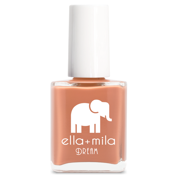A La Nude soft burnt-orange brown nail polish bottle – ella+mila Dream