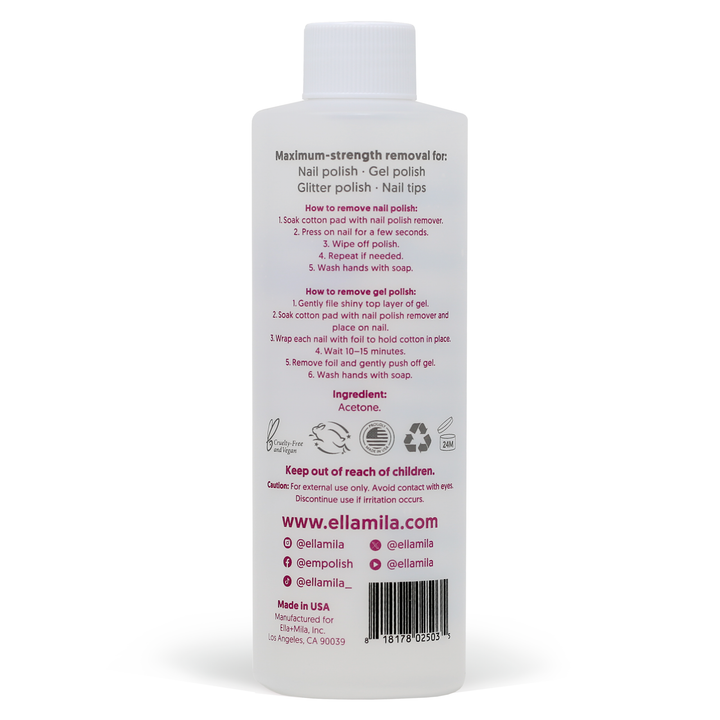 100% Pure Acetone Nail Polish Remover