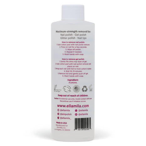100% Pure Acetone Nail Polish Remover