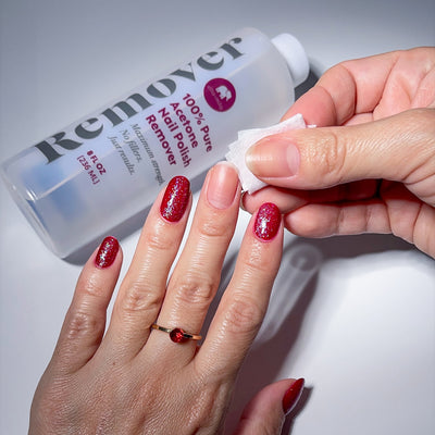100% Pure Acetone Nail Polish Remover