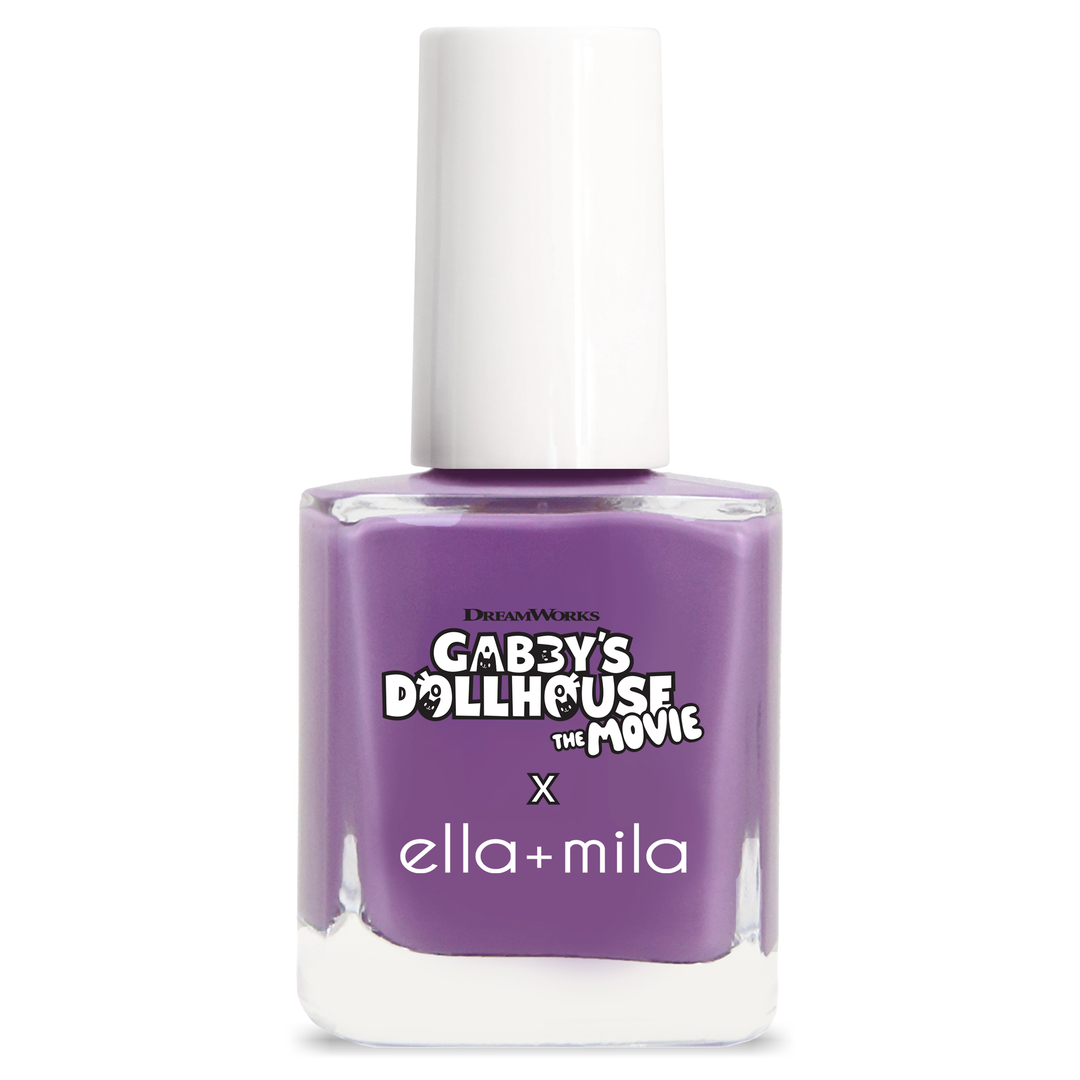 Gabby's Dollhouse Carlita's Violet Vroom purple nail polish bottle – ella+mila