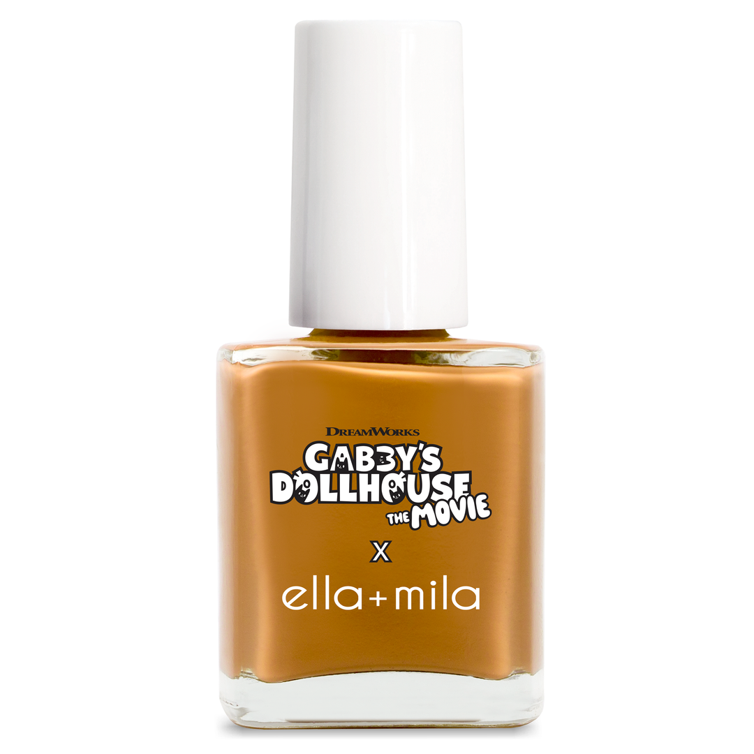 Gabby's Dollhouse Chumsley's Charm caramel brown nail polish bottle – ella+mila