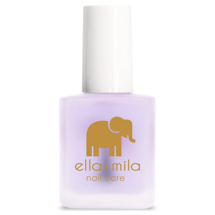 Firm Foundation strengthening base coat bottle, lavender tint – ella+mila nail care