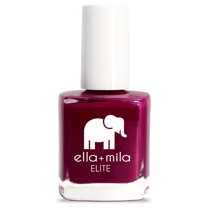 In Line for Wine merlot wine red nail polish bottle – ella+mila
