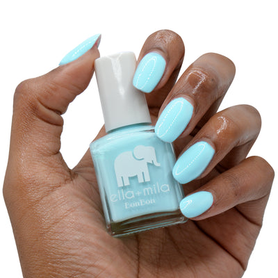My Baby Blue Nail Polish