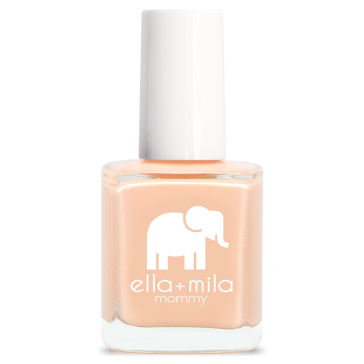 Nude Attitude peachy nude nail polish bottle – ella+mila