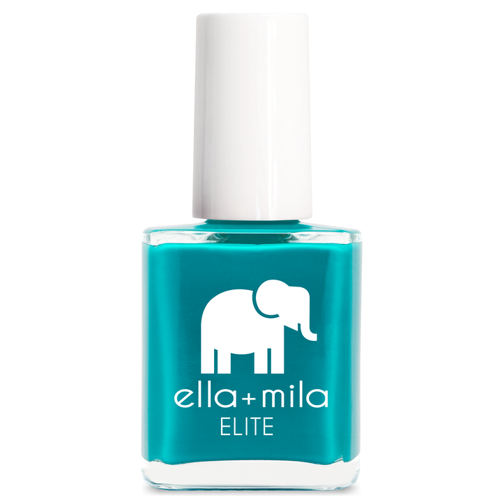 One Way Ticket summertime teal nail polish bottle – ella+mila Elite