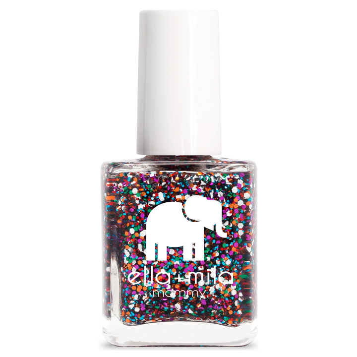 Party in a Bottle colorful glitter nail polish bottle – ella+mila