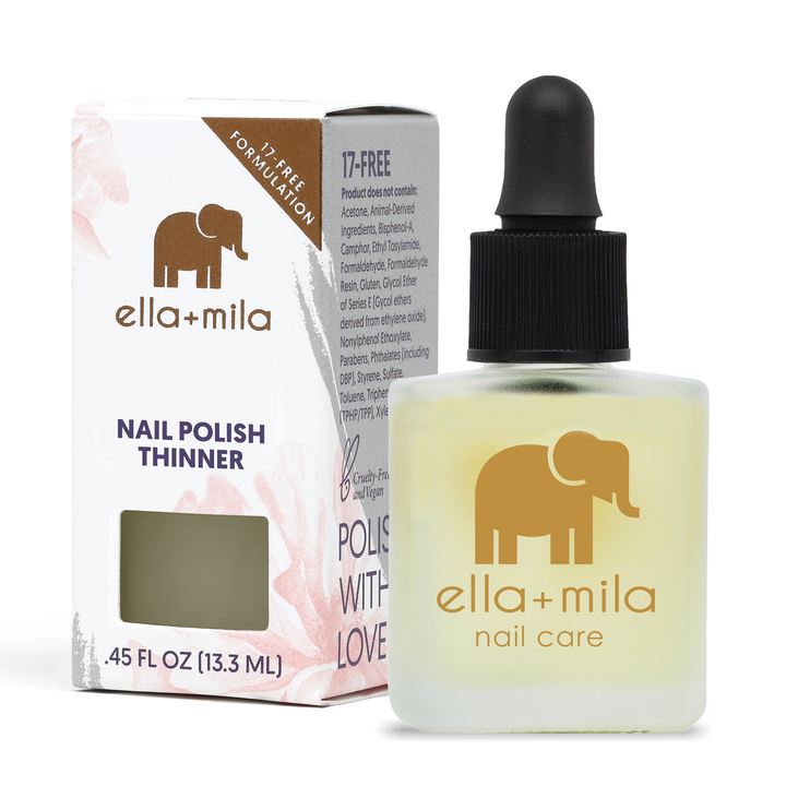 Nail Polish Thinner with its retail box, 0.45 fl oz