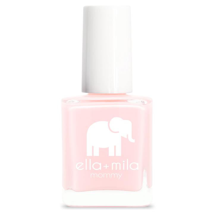 So in Love soft pastel pink nail polish bottle – ella+mila