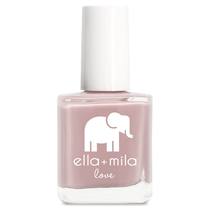 Sugar Fairy rosy deep nude nail polish bottle – ella+mila