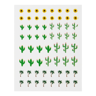 Take me to the Desert - (Cactus + Palm Tree + Sunflower)