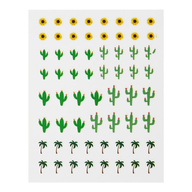 Take me to the Desert - (Cactus + Palm Tree + Sunflower)