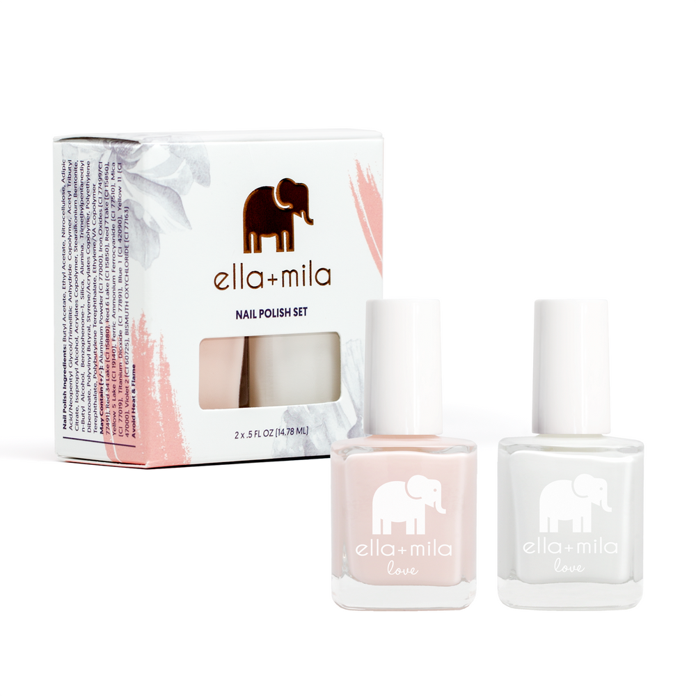 Love Collection French Mani 2-pack nail polish set with its retail box
