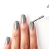 On The Runway - Grey Nail Polish