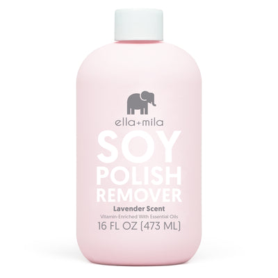 Soy Nail Polish Remover - Lavender - 16 oz