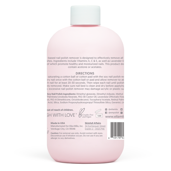 Soy Nail Polish Remover - Lavender - 16 oz