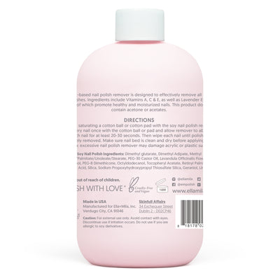 Soy Nail Polish Remover - Lavender - 16 oz