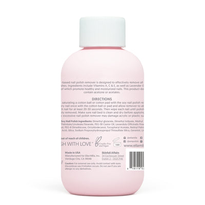 Soy Nail Polish Remover - Lavender - 4 oz