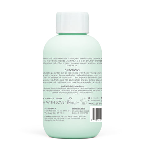 Soy Nail Polish Remover - Unscented - 4 oz