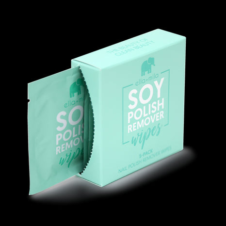 Soy Nail Polish Remover Wipes - Unscented
