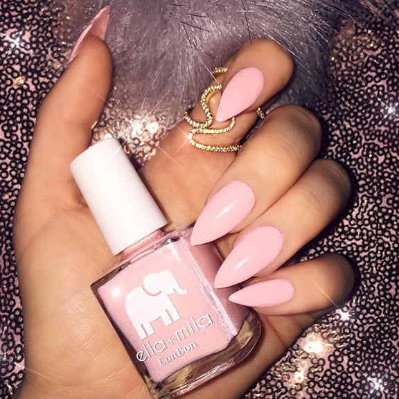 Just Peachy Vegan Quick Dry Nail Polish Ella Mila