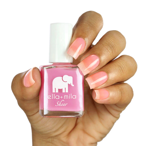 Saviland Sheer Pink Gel Polish - Transparent Sheer Pink Jelly Gel Nail  Polish Quick Dry and Long Lasting, Nudes Pink Gel Polish Soak Off Nail Art  Manicure Starter Salon DIY at Home