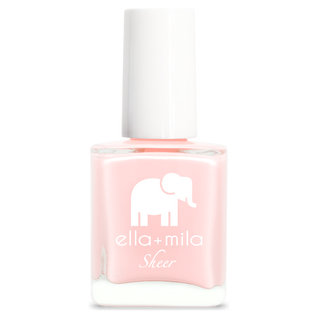 Sheer polish with a baby pink tint nail polish - Dream - ella+mila