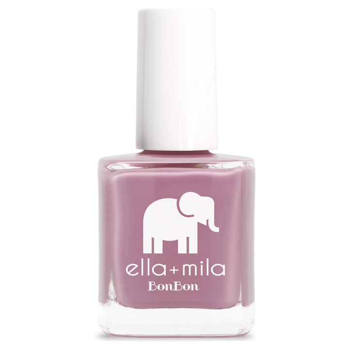 Dulce Amor dusty lavender rose nail polish bottle – ella+mila